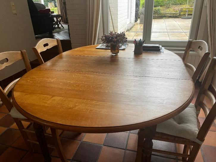 Belle table de salle à manger parfait état extensible 2 m, Maison & Meubles, Tables | Tables à manger, Utilisé, 50 à 100 cm, 150 à 200 cm
