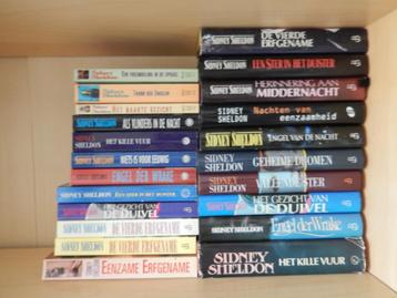 22 boeken van Sidney Sheldon beschikbaar voor biedingen