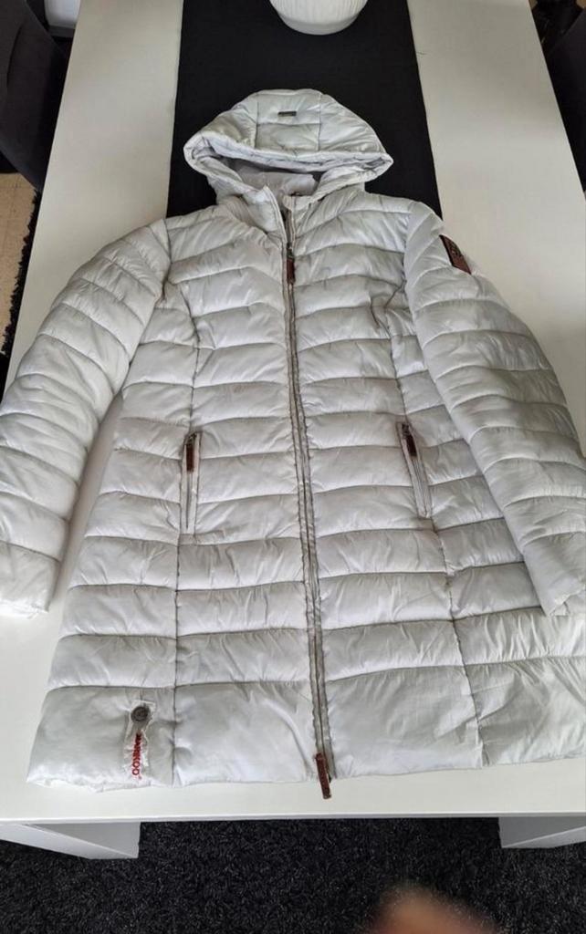 Marikoo Donsjas
Dames, Kleding | Dames, Jassen | Winter, Zo goed als nieuw, Maat 46/48 (XL) of groter, Wit, Ophalen of Verzenden