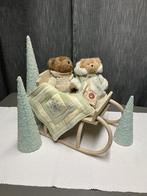 Houten slee met twee beren 55€, Ophalen of Verzenden, Zo goed als nieuw