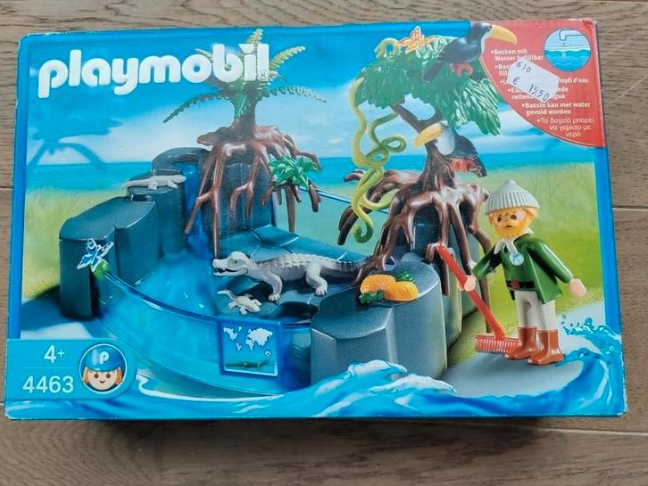 Playmobil set dierentuin krokodillen verblijf, Kinderen en Baby's, Speelgoed | Playmobil, Gebruikt, Ophalen