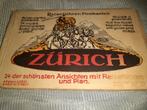 Zurich Guide-ansichtkaarten 24 views met gids en kaart, Ophalen of Verzenden