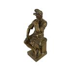 Bronze "Laurent de Medicis" d'Après Michel-Ange 19ème siècle, Bronze, Enlèvement ou Envoi