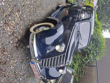 Zeldzame old timer fiat 1100 E TYPE D BWJR. 1952, Auto's, Fiat, 4 deurs, Overige modellen, 4 cilinders, Zwart