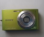 SONY Cyber Shot DSC-W320 Green Digital Camera, Audio, Tv en Foto, Gebruikt, Ophalen of Verzenden, Sony