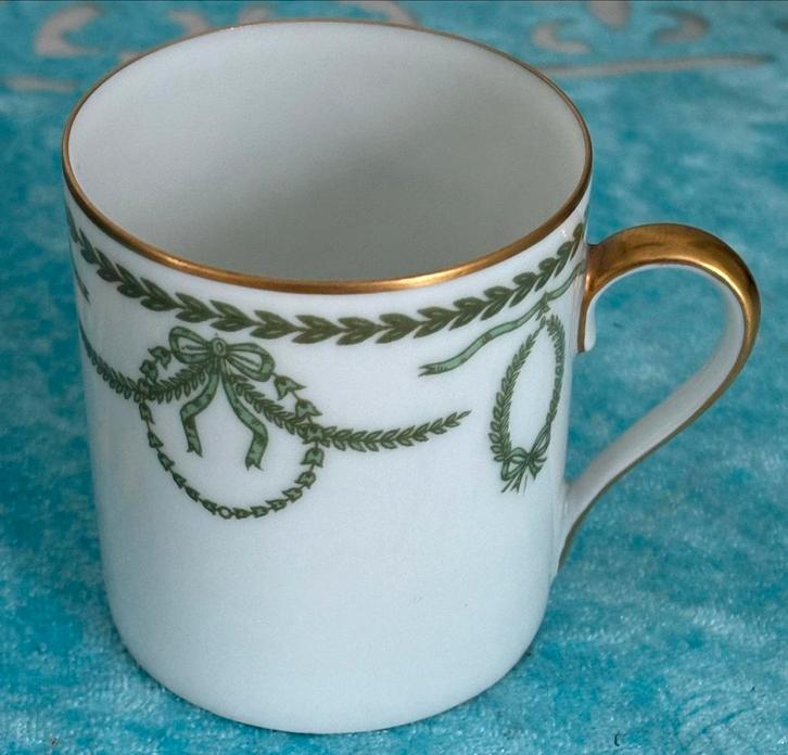 PIÈCE RARE Tasse expresso  Royal Limoges Cheverny, Antiek en Kunst, Antiek | Servies los, Ophalen