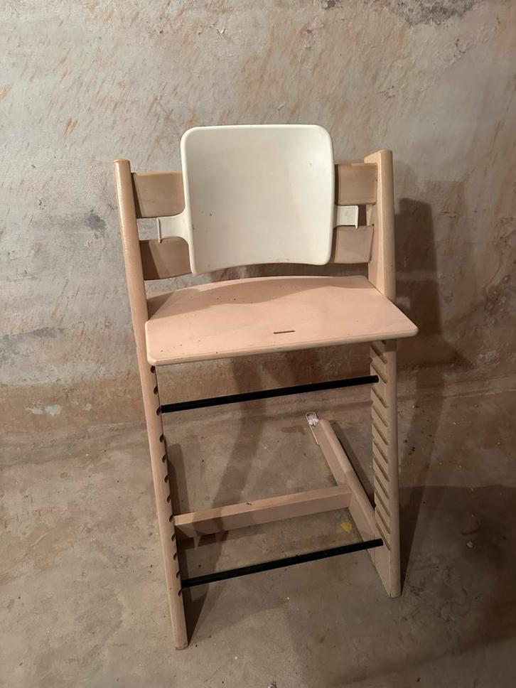 Tripp Trapp kinderstoel met toebehoren, Kinderen en Baby's, Kinderstoelen, Gebruikt, Ophalen
