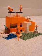 Lego 21178 "Le refuge du renard" Minecraft, Enlèvement, Comme neuf, Ensemble complet, Lego