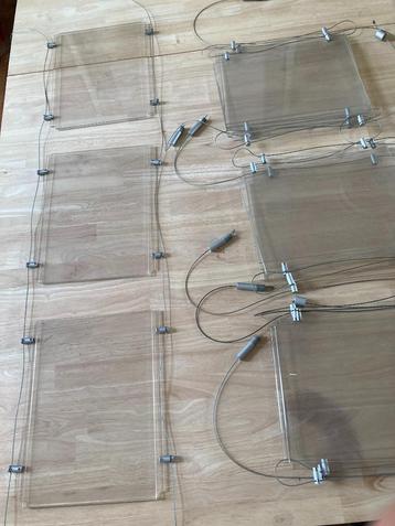Set van 4 displaykits, posterhouder, plexiglas, frames beschikbaar voor biedingen
