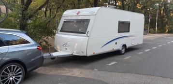 Burstner averso 500TK "7 couchage", Caravans en Kamperen, Luifel, 7 tot 8 meter, Particulier, Bürstner