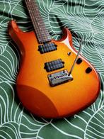 Musicman / Music Man John Petrucci JP6 (AAAA flame neck), Enlèvement ou Envoi, Utilisé, Solid body, Autres marques