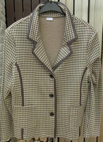 Très belle Veste "  DAMART "   Taille :  L, Veste ou Manteau, Enlèvement ou Envoi, Brun, Porté