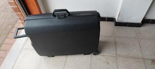 Grande valise à roulettes avec serrure à clé et, Bijoux, Sacs & Beauté, Valises, Comme neuf, Roulettes, Enlèvement ou Envoi