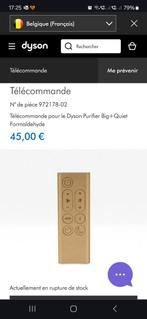 Telecommande Dyson, Electroménager, Ventilateurs, Ventilateur tour, Enlèvement ou Envoi, Ventilateur avec télécommande, Neuf