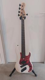 Dingwall gitaren SP1 - 5 Ducati wit (2025), Ophalen, Zo goed als nieuw, Elektrisch, 5-snarig