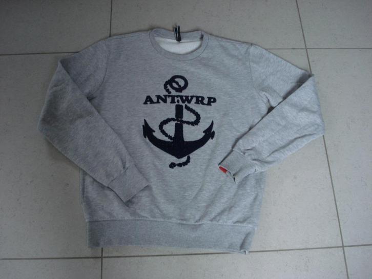 Antwerp grijze sweater, jongens/heren. mt S, Kleding | Heren, Truien en Vesten, Gedragen, Maat 46 (S) of kleiner, Grijs, Ophalen of Verzenden