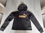 Zwarte hoedie Puma 164, Meisje, Trui of Vest, Puma, Ophalen of Verzenden