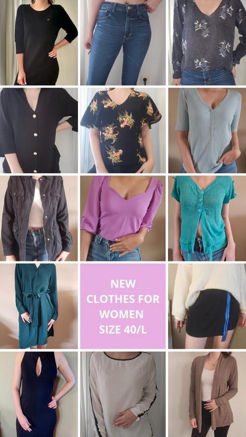 Nieuwe dameskleding maat 40/L, Kleding | Dames, Dames-kledingpakketten, Nieuw, Maat 38/40 (M), Ophalen of Verzenden