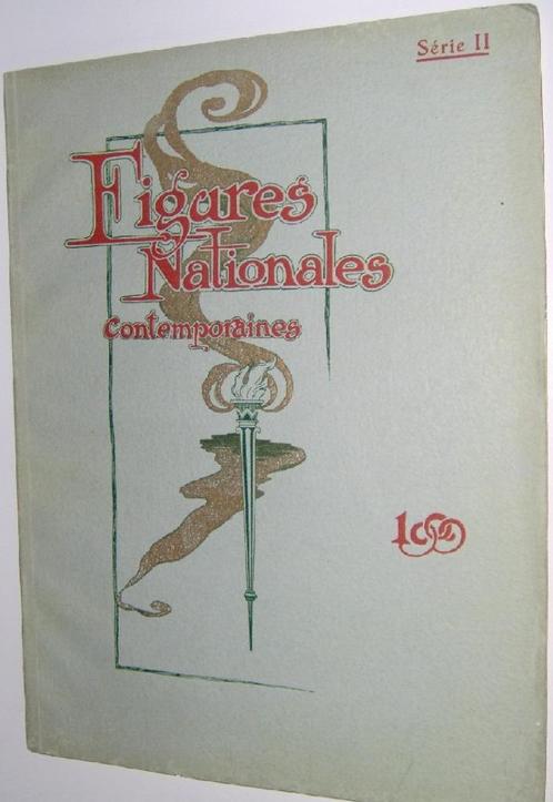 „Hedendaagse nationale figuren” (1908 — 1909) — 3 kleuren, Verzamelen, Complete verzamelingen en Collecties, Ophalen of Verzenden