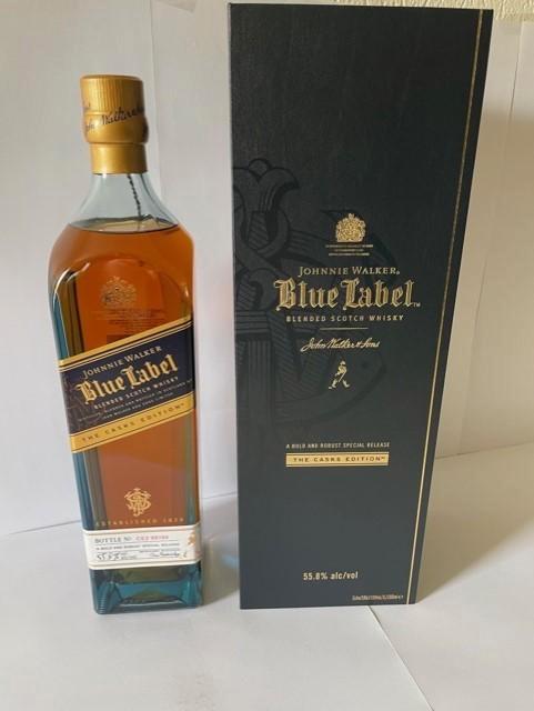 Johnnie Walker Blue label the casks edition, Verzamelen, Wijnen, Nieuw, Overige typen, Overige gebieden, Vol, Ophalen of Verzenden