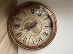 Landelijke wandklok XL 80cm diameter, Huis en Inrichting, Ophalen, Zo goed als nieuw, Analoog, Wandklok