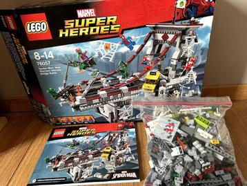LEGO 76057 Spider-Man: Web Warriors Ultimate Bridge Battle beschikbaar voor biedingen
