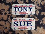 Plaque signalétique Tony ou Sue de Pitsburg, États-Unis, Divers, Enlèvement ou Envoi, Neuf