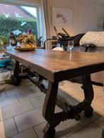 Handgemaakte tafel, vol hout, Huis en Inrichting, Ophalen, Zo goed als nieuw