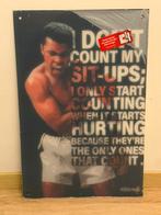 Plexiglas tekst mohamed ali, Enlèvement, Neuf