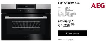 Combi microgolfoven AEG beschikbaar voor biedingen