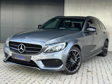 Mercedes C180d Black night Edition Amg Pakket  beschikbaar voor biedingen