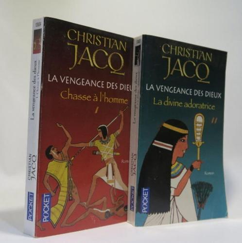 De wraak van de goden - Christian Jacq (2 delen), Boeken, Historische romans, Zo goed als nieuw, Ophalen of Verzenden
