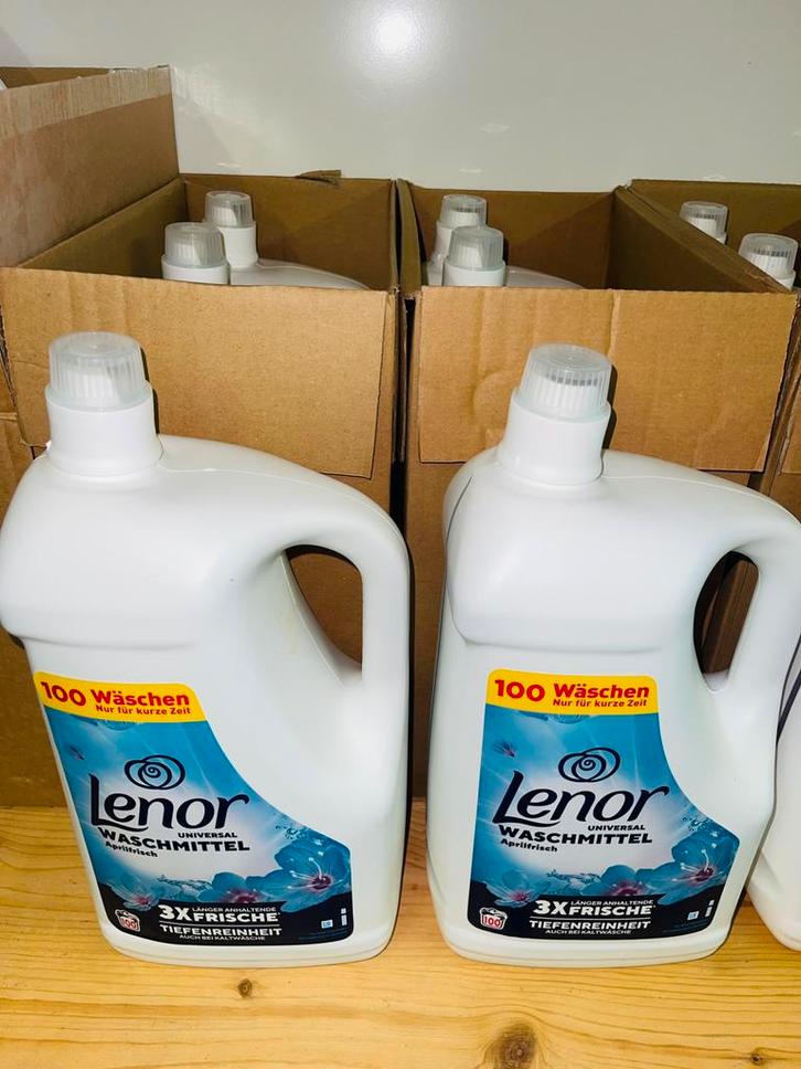 LENOR, ARIEL, DASH wasmiddel, 5 liter, 100 doses, Huis en Inrichting, Schoonmaakartikelen, Ophalen of Verzenden