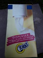 Papierdispenser met 80 meter papier, Ophalen of Verzenden, Nieuw