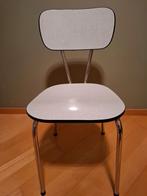 4 keukenstoelen, Huis en Inrichting, Stoelen, Ophalen, Gebruikt, Wit, Eén