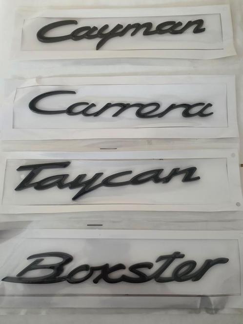 Porsche koffer logo > glans zwart, Auto-onderdelen, Carrosserie, Achterklep, Porsche, Achter, Nieuw, Ophalen of Verzenden