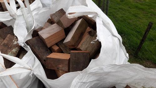 Azobe hard haardhout, Tuin en Terras, Brandhout, Blokken, Overige houtsoorten, 6 m³ of meer, Ophalen