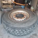 Bridgestone 385/65 trailerband op velg, Auto-onderdelen, Vrachtwagen-onderdelen, Ophalen of Verzenden, Gebruikt