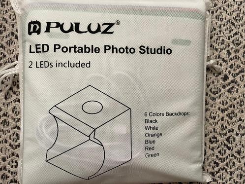 Puluz Led Portable Photo Studio, Audio, Tv en Foto, Fotografie | Fotostudio en Toebehoren, Nieuw, Complete fotostudio, Ophalen of Verzenden
