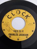 CHARLES JACKSON. VG OLDIES POPCORN 45T, Utilisé, Enlèvement ou Envoi