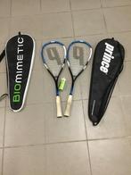 squash raketten, Sport en Fitness, Squash, Ophalen, Zo goed als nieuw, Racket, Met hoes