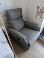 Fauteuil ABILDSKOV elektrisch grijze stof, Ophalen, Zo goed als nieuw, Stof