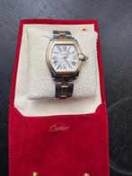 CARTIER ROADSTER LM AUTO STEEL/GOLD, Handtassen en Accessoires, Horloges | Heren, Gebruikt, Polshorloge, Goud, Goud