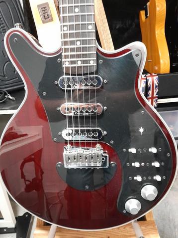 Brian May Red Special et coffre rigide BM d'origine, Musique & Instruments, Enlèvement, Comme neuf, Hollow body