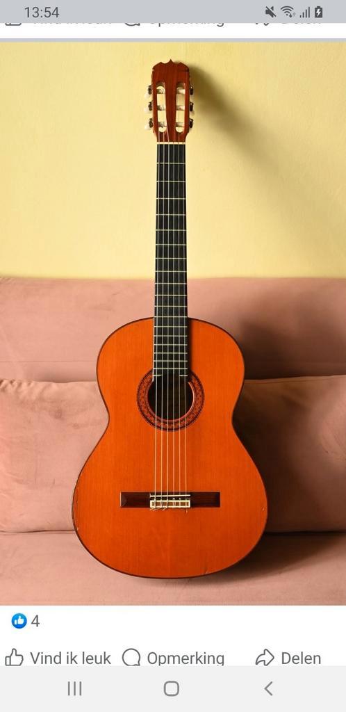 RAMIREZ 1a gebouwd 1979, Muziek en Instrumenten, Snaarinstrumenten | Gitaren | Akoestisch, Zo goed als nieuw, Met koffer, Ophalen of Verzenden