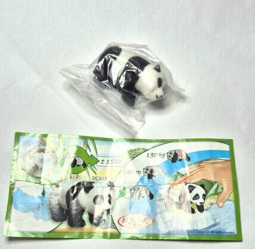 DC022 Natoons Panda var. plastic oren en ogen, Verzamelen, Verrassingseieren, Nieuw, K-nummers, Ophalen of Verzenden
