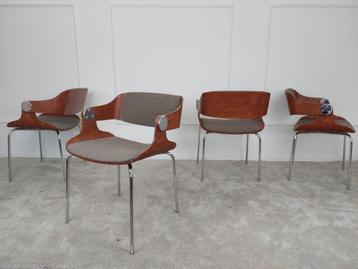 Set van 4 stoelen van Eugen Schmidt voor Soloform