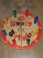 Houten taart ( spelen en leren), Ophalen of Verzenden, Gebruikt