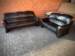 Leder salon / 3+2 zit / goede staat, Huis en Inrichting, Zetels | Complete zithoeken, Ophalen, Gebruikt, Leer