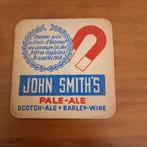 8John Smiths oud bierviltje, Ophalen of Verzenden, Zo goed als nieuw